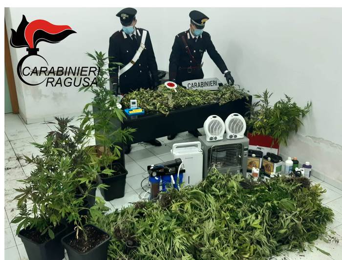 Comiso, sequestrata droga per 80 mila euro