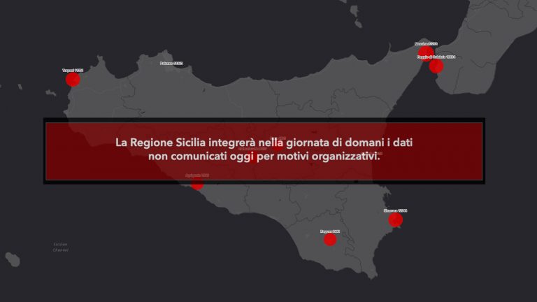 Dopo lo scandalo sanità, oggi siciliani orfani dei dati sui contagi Covid