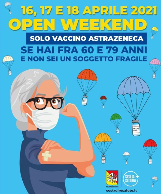 Il gesto dell’ombrello per vaccinarsi con AstraZeneca: Tiè!