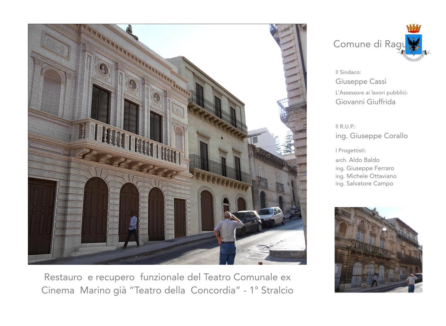 Ragusa avrà un teatro comunale, il recupero costerà oltre 5 milioni