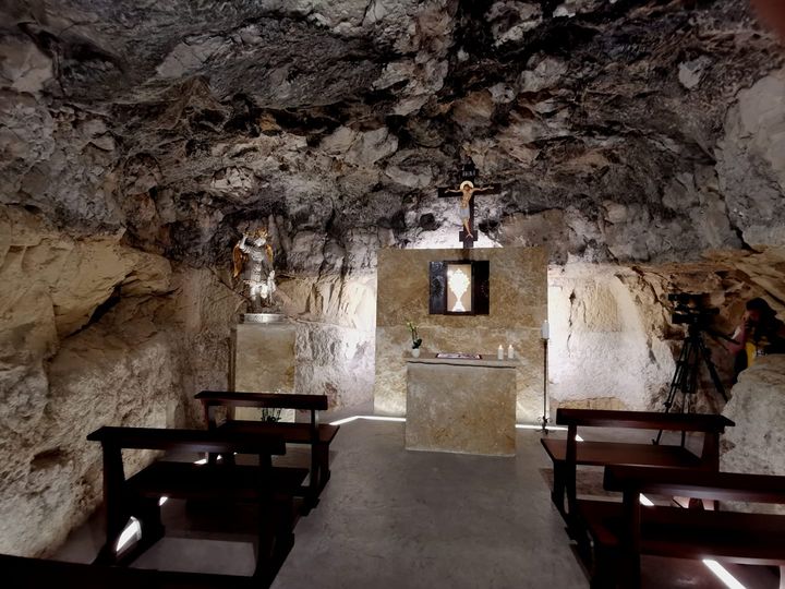 Modica ha una nuova oasi di spiritualità: la grotta di San Michele Arcangelo