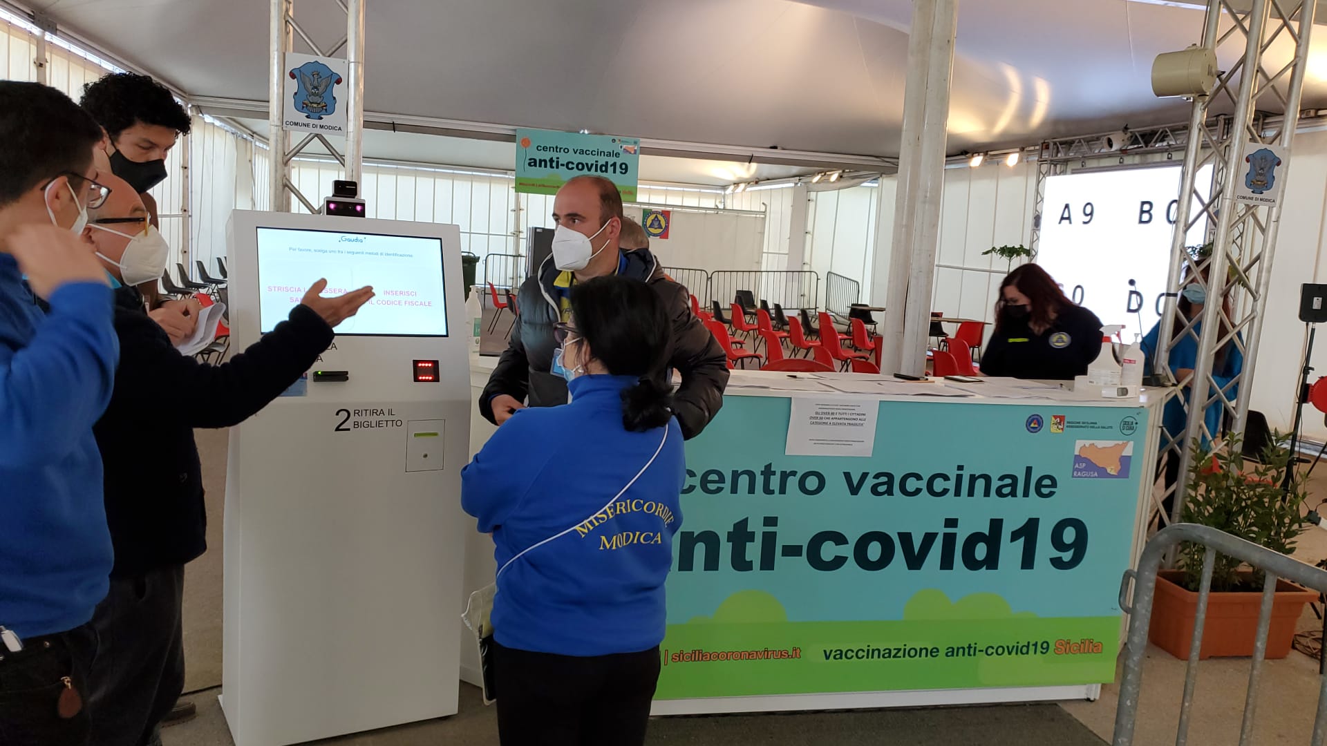Somministrate 100.000 dosi in provincia di Ragusa