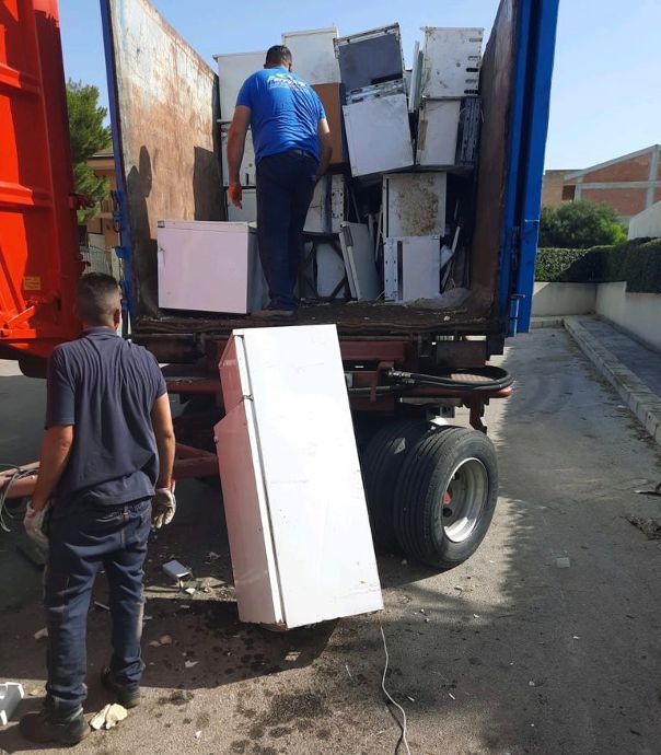 Bonifica del territorio,  a Santa Croce rimossi cinque tonnellate di rifiuti ingombranti