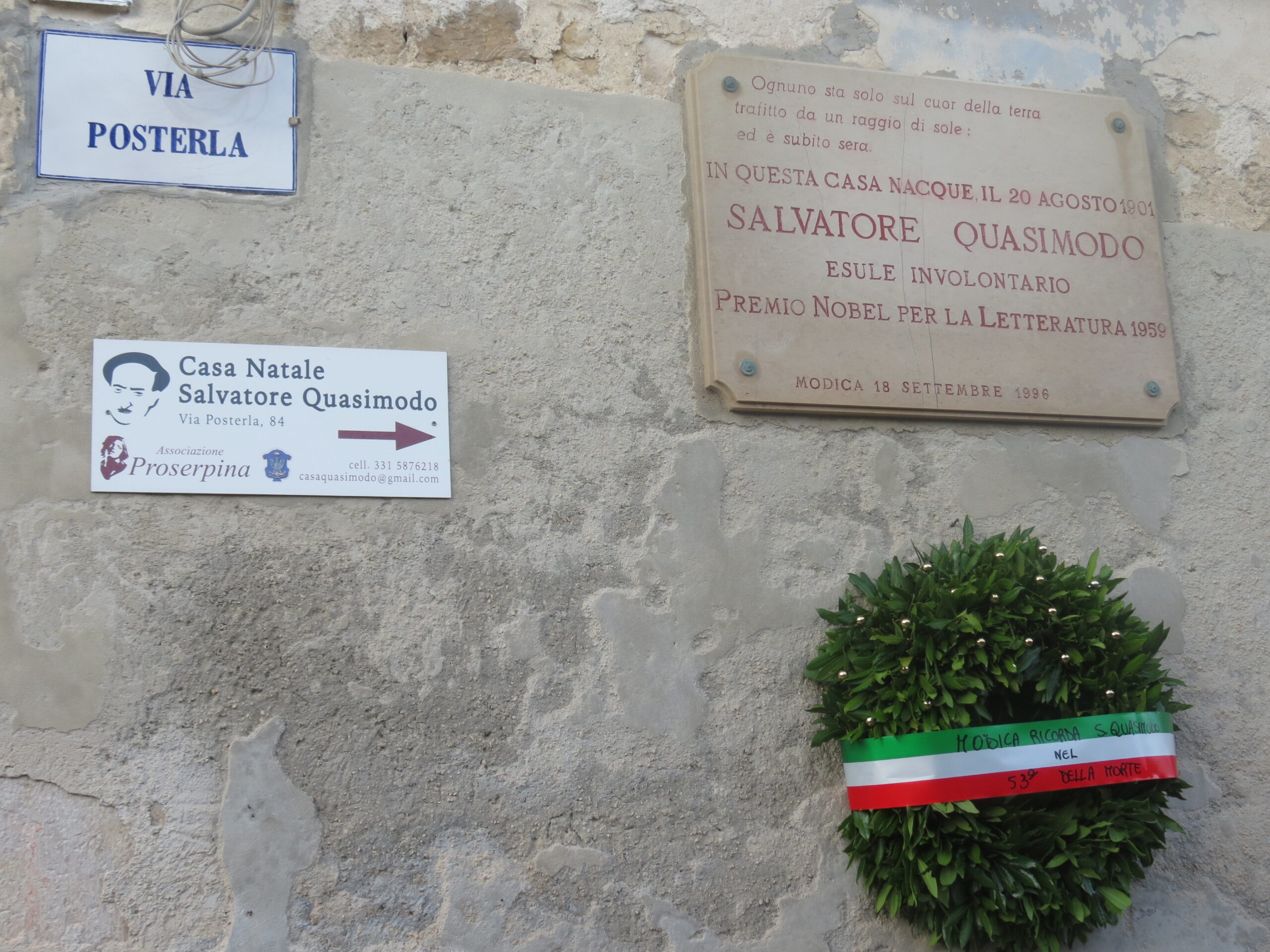 Omero protagonista per il 53esimo della morte di Salvatore Quasimodo