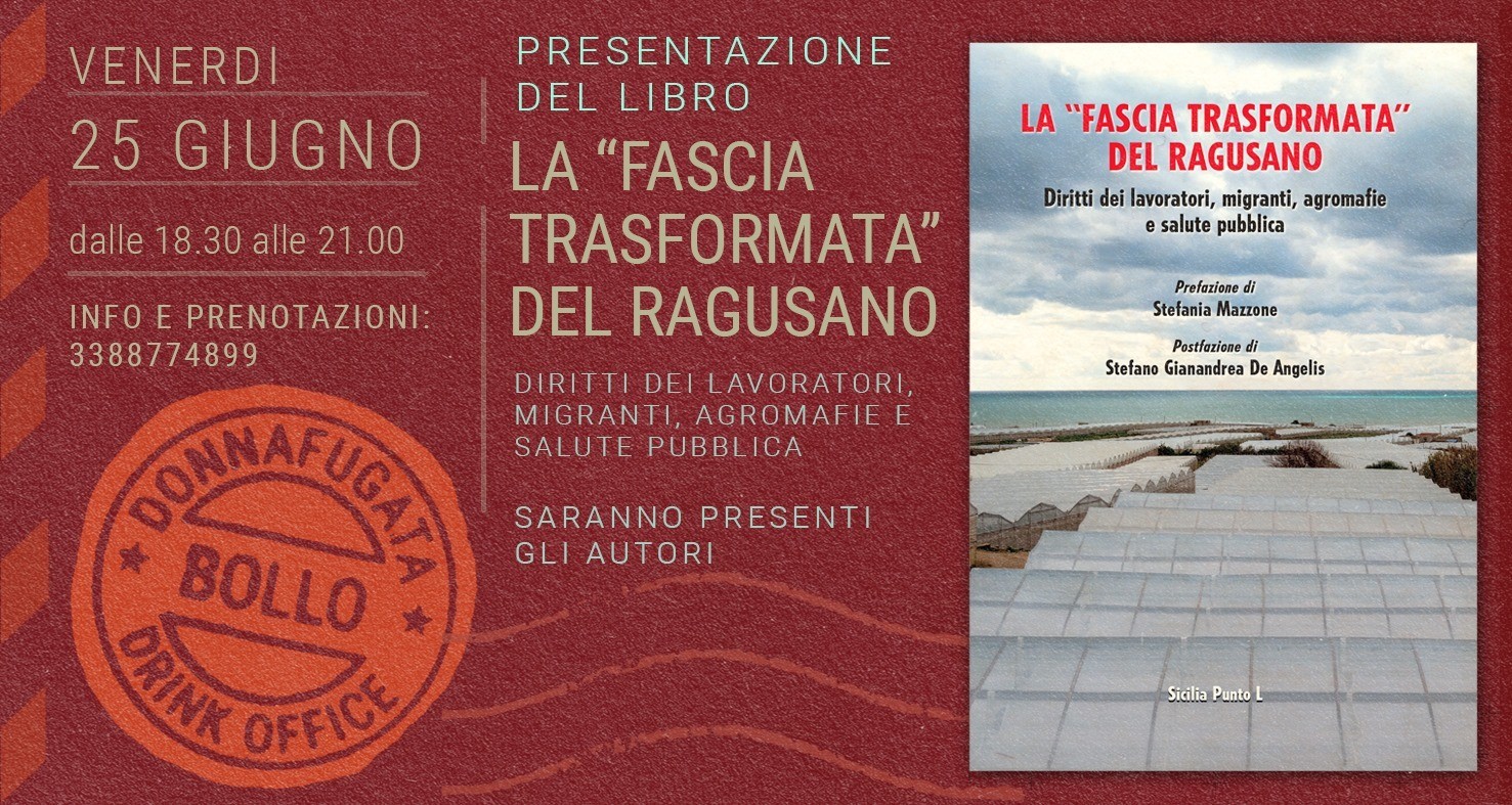 Domani al castello Donnafugata si presenta il saggio “La fascia trasformata” del ragusano