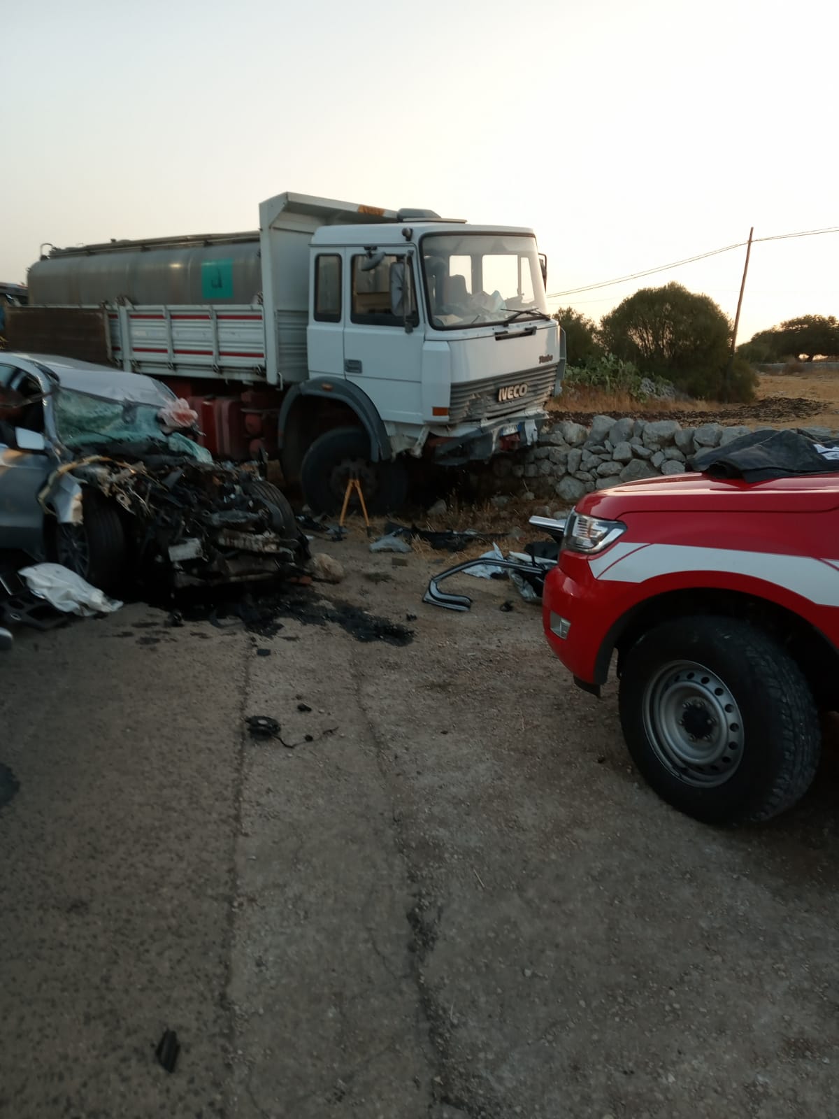 Incidente mortale questa mattina sulla provinciale Sorda-Sampieri, muore un giovane di 27 anni