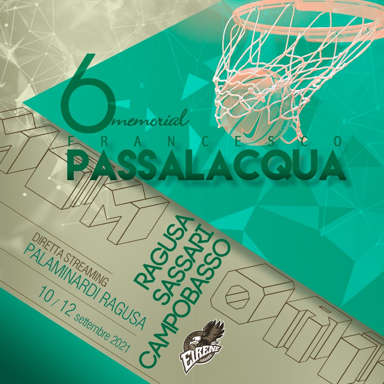 Memorial “Passalacqua”, da venerdì al “PalaMinardi” la sesta edizione