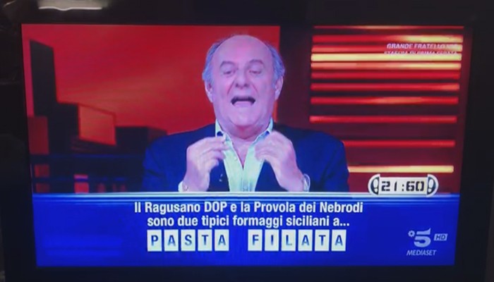 Lo chef Ciccio Sultano rimproverato… da Gerry Scotti in diretta a Caduta Libera (Video)