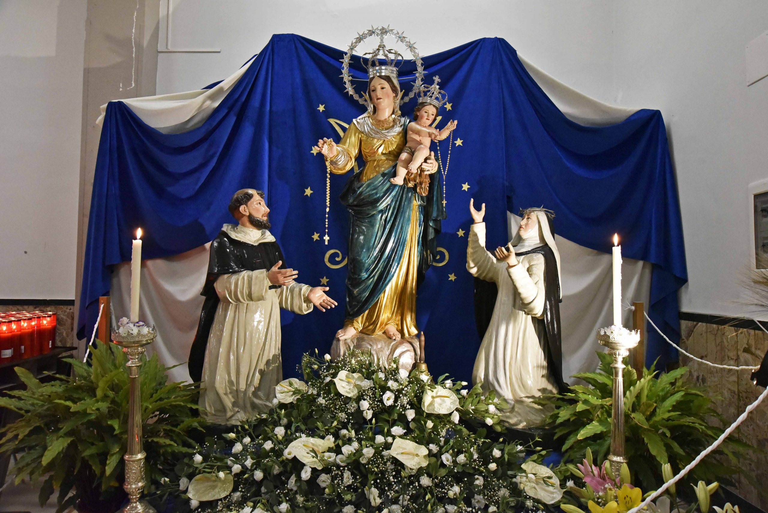 Ecce Homo a Ragusa, presentato il restauro della Madonna del Rosario