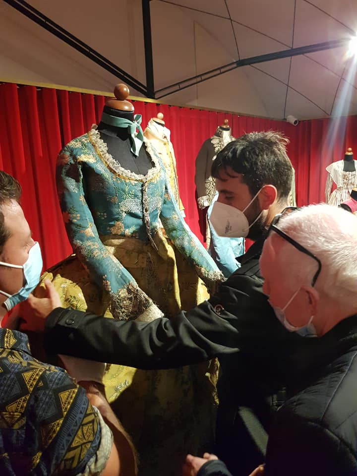 Al castello di Donnafugata, l’Uici sperimenta nuovi percorsi tattili al museo del costume