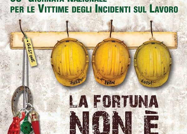 Ragusa, domenica 10 ottobre sarà celebrata  la 71esima giornata Anmil per le vittime degli incidenti sul lavoro