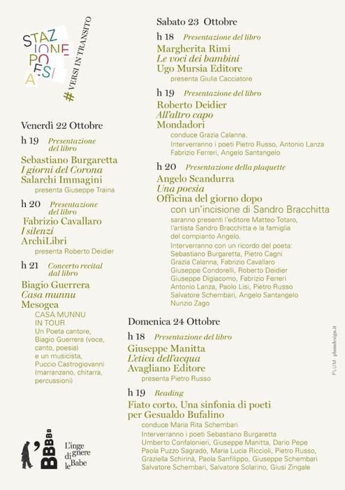 Cultura: tre giorni di “Poesia” a Comiso sulle orme di Gesualdo Bufalino