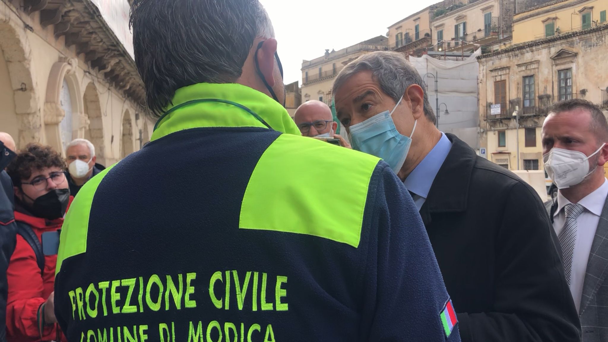 Musumeci a Modica per vicinanza al territorio(Video). Domani lutto cittadino