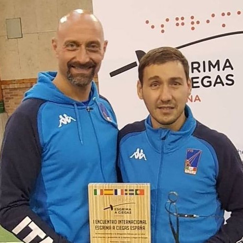 Scherma non vedenti, Tommaso Ferraro vince il torneo internazionale di Pontevedra