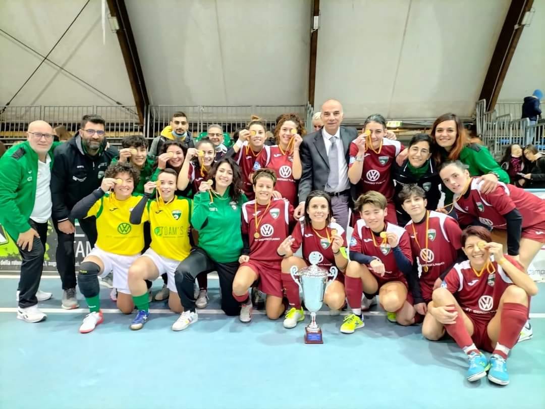 Il Futsal Ragusa si aggiudica la Coppa Italia di serie C femminile, in finale battuto il Camaro