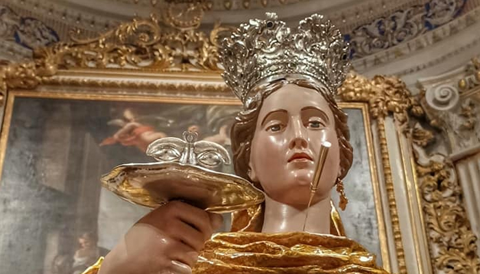 Il programma delle celebrazioni di S. Lucia a Comiso e Santo Spiridione a Ragusa