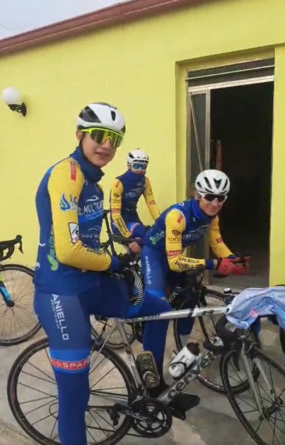 Ciclismo: Allenamenti sulle strade ipparine per gli atleti della Multicar Amarù
