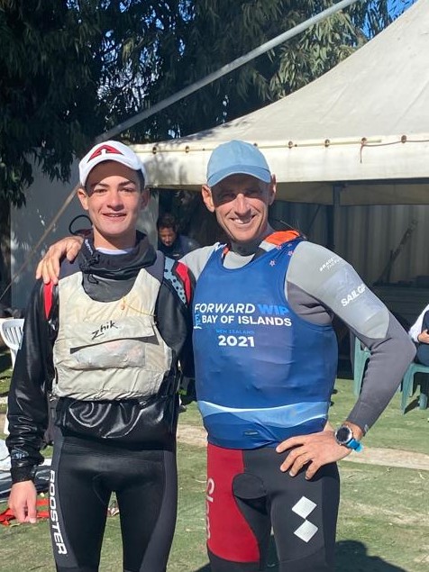 Grandi soddisfazione per il Circolo Velico Kaukana, il giovane Paolo Salvo alla FIV Foil Academy