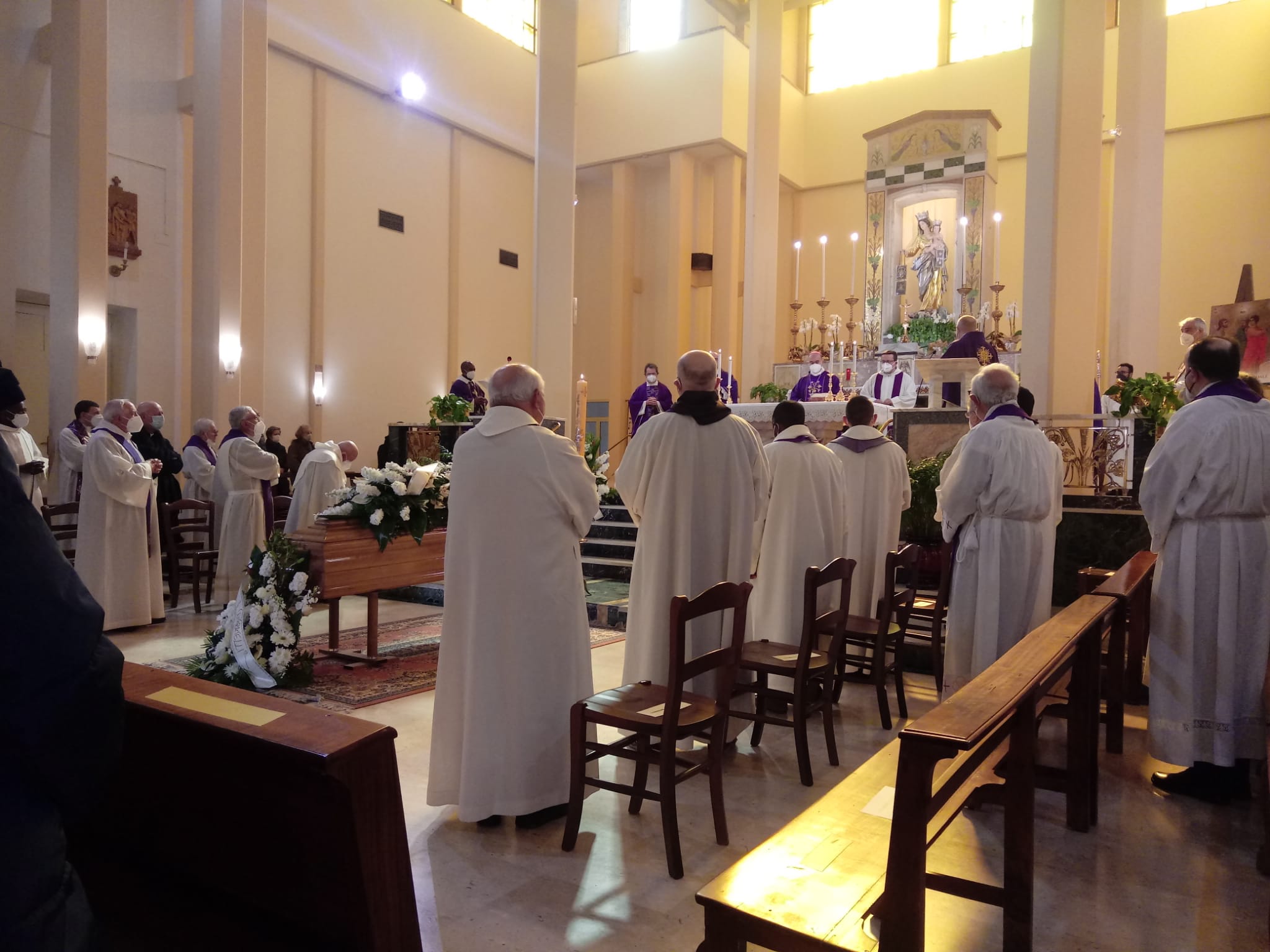 Celebrati a Ragusa i funerali di Padre Vincenzo Di Stefano