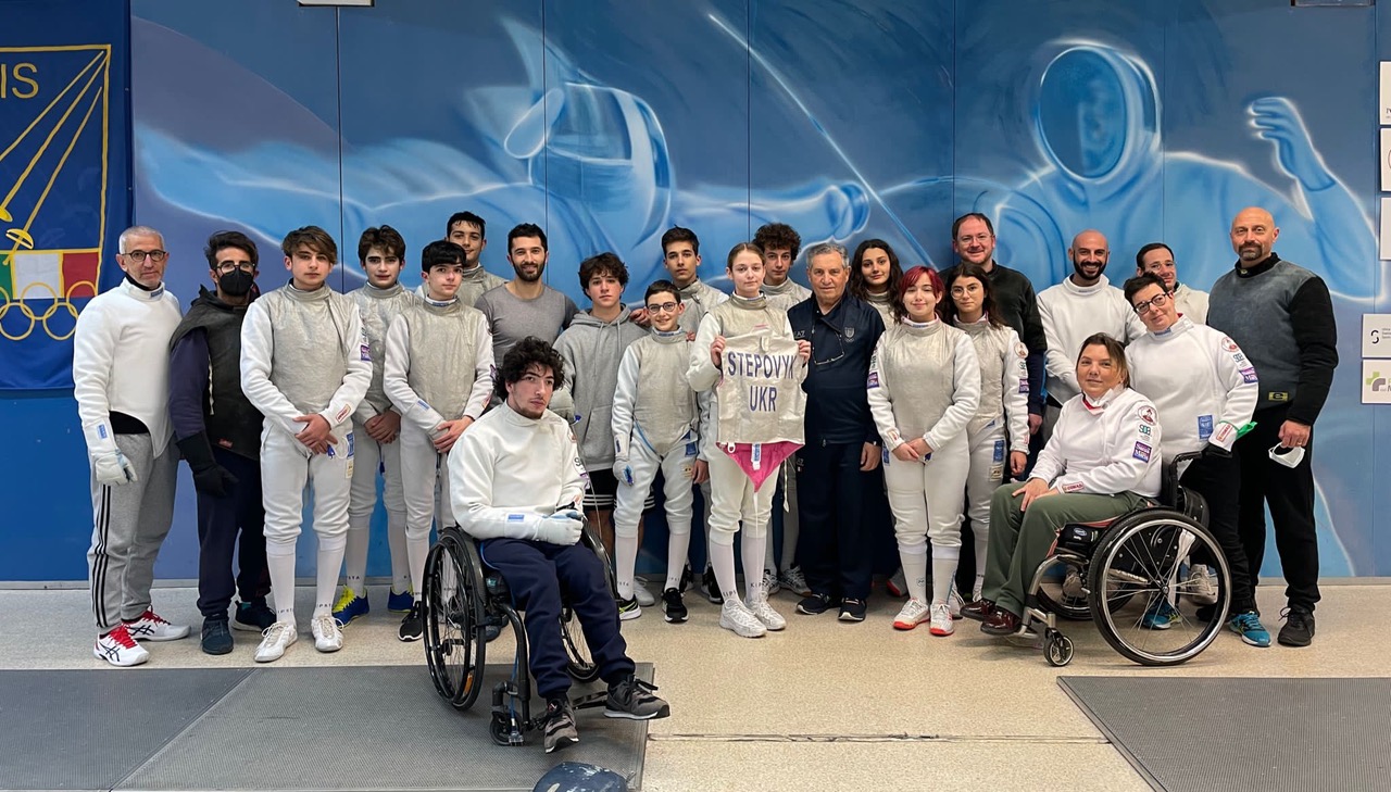 La Scherma Modica e la FIS accolgono Milana Stepovyk, fiorettista della nazionale ucraina