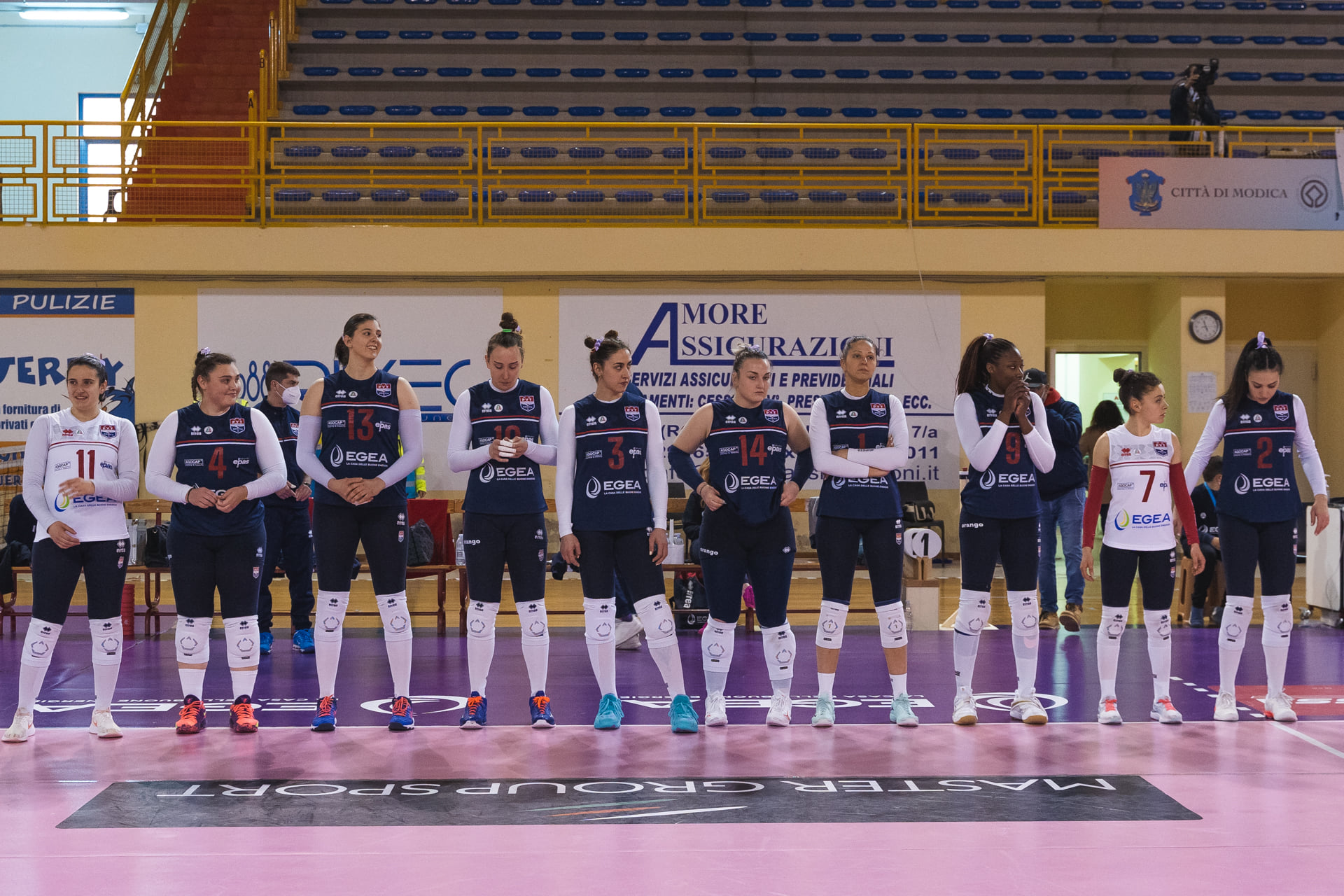 L’Egea PVT Modica parte bene ma poi si perde strada facendo, Aragona ringrazia e vince in quattro set