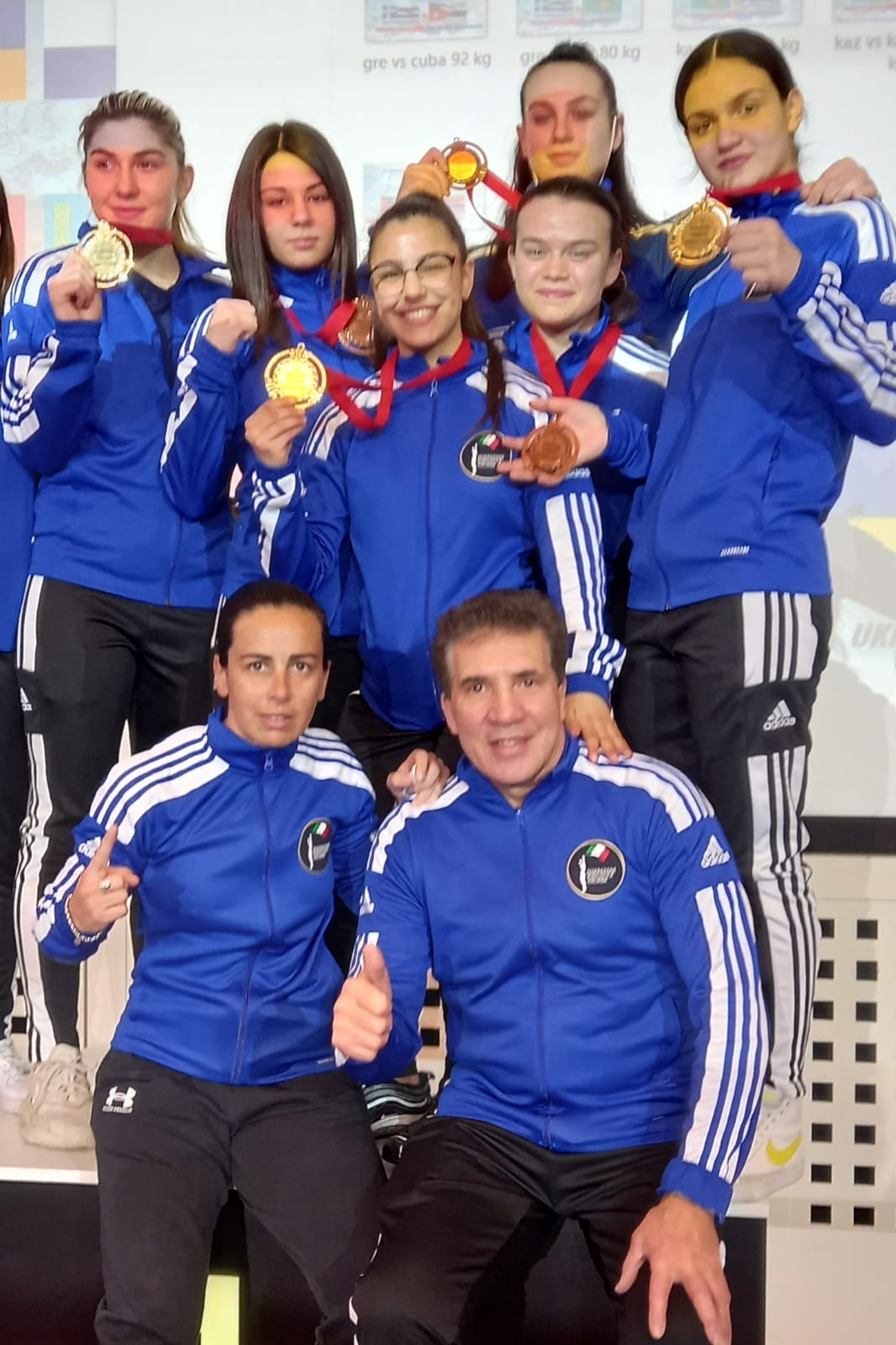 Pugilato: la nazionale Youth di Valeria Calabrese e Gianfranco Rosi in allenamento al “PalaRizza”