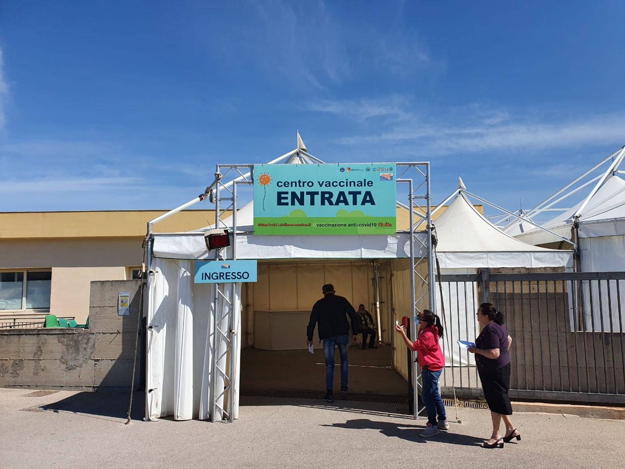 Emergenza Covid cessata: chiude l’hub vaccinale di c.da Zagarone a Scicli