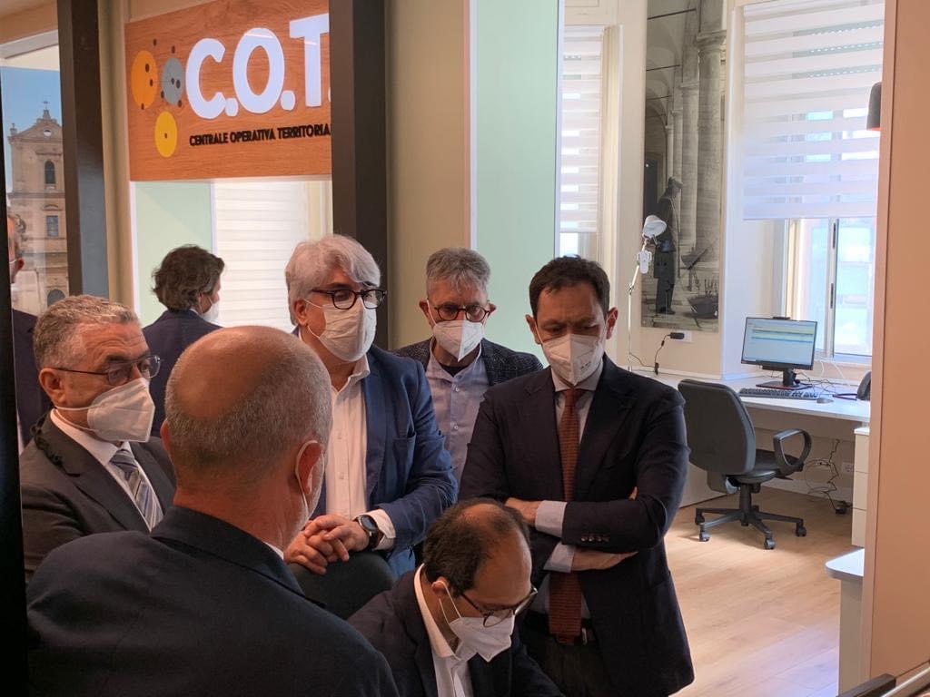L’Assessore alla sanità Razza a Ragusa per dare il via al COT. Visita anche al Busacca di Scicli