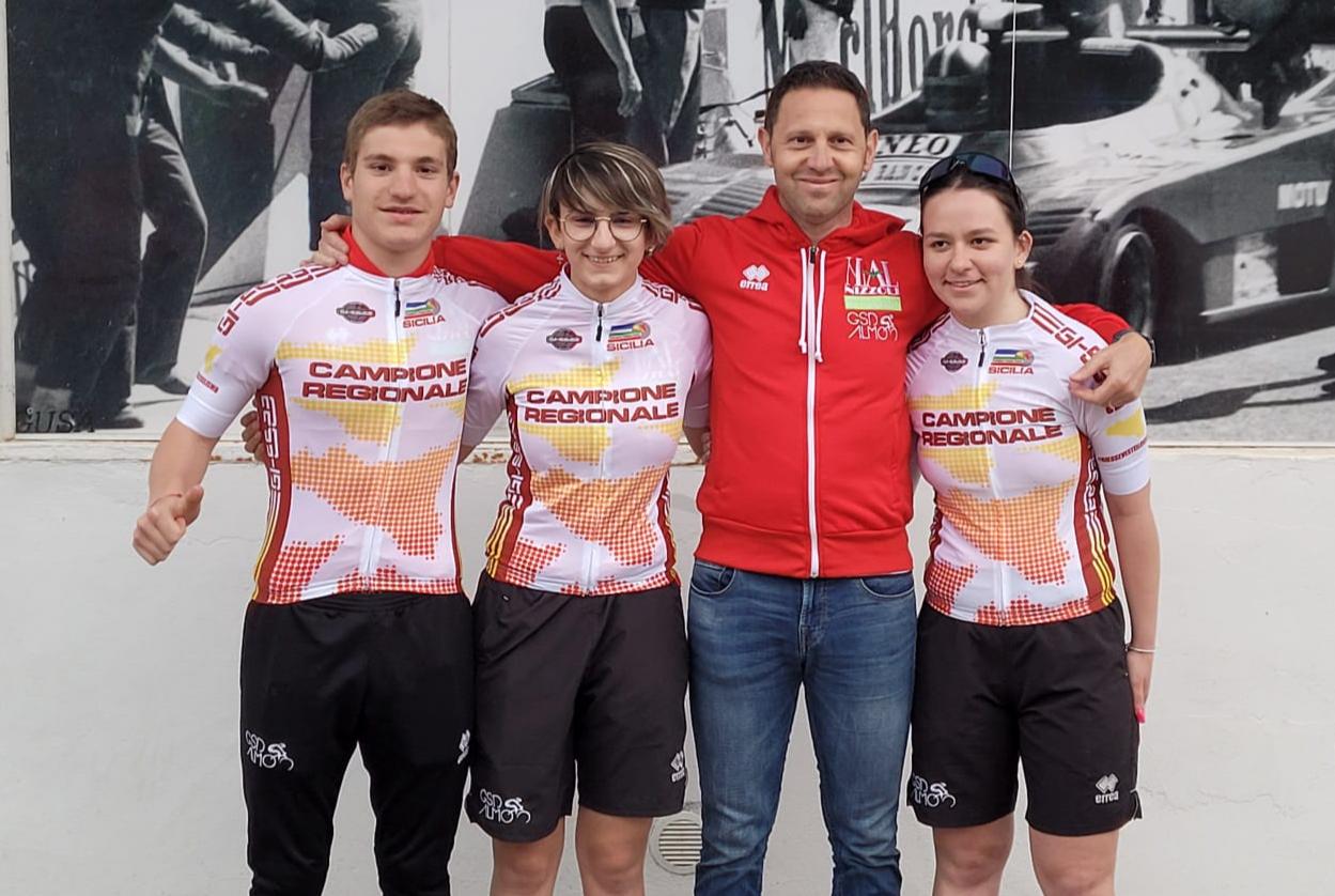 Ciclismo: a Pergusa secondo posto a squadre per la Gsd Almo Nial Nizzoli