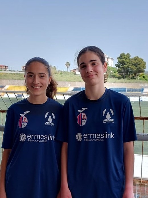 Calcio: due giovani calciatrici del Modica Airone Academy a Cosenza con la Rappresentativa Siciliana
