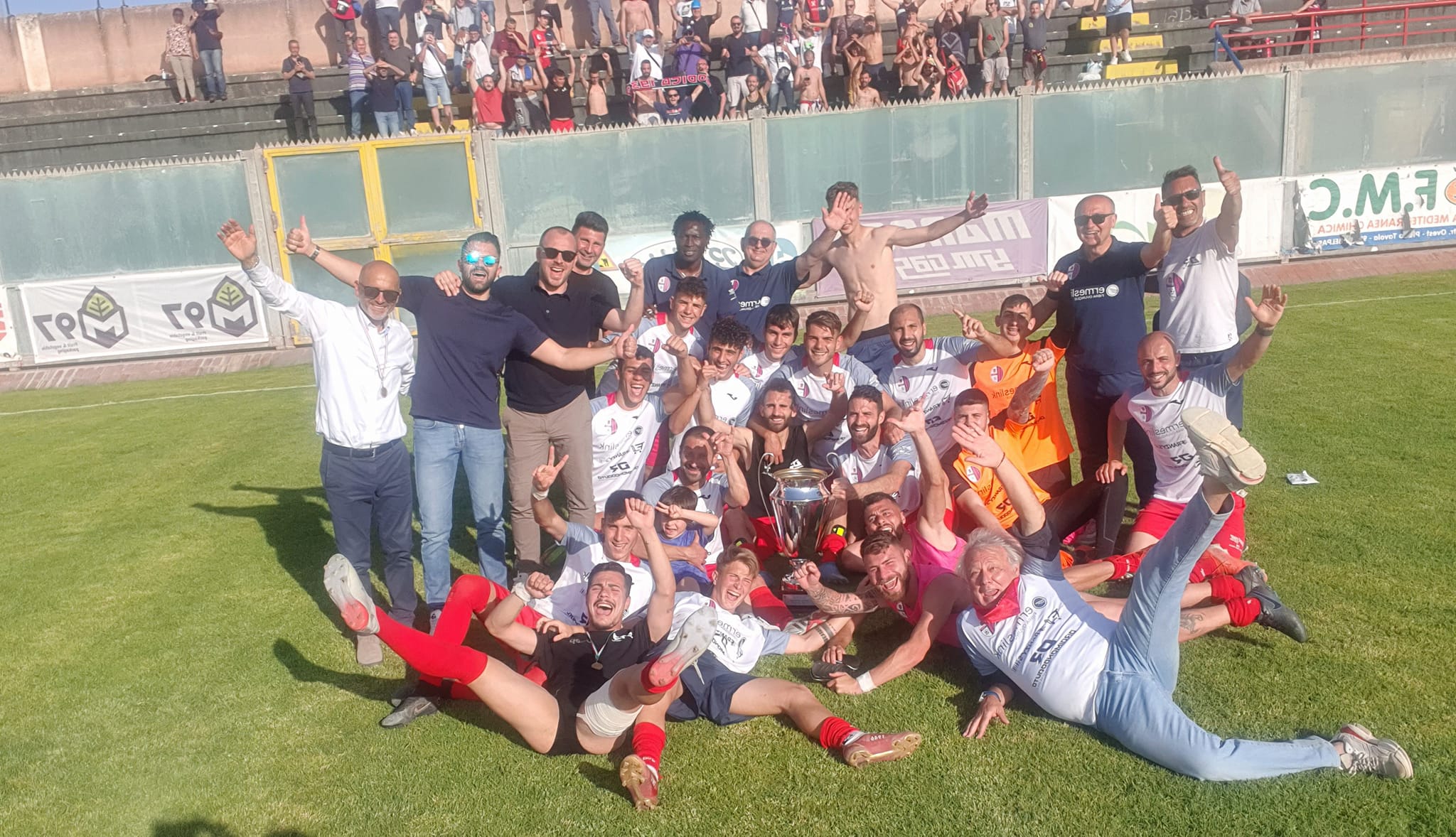 Il Modica Calcio porta a casa anche la Coppa Italia battendo il Comiso per 2-0 (Foto e video)
