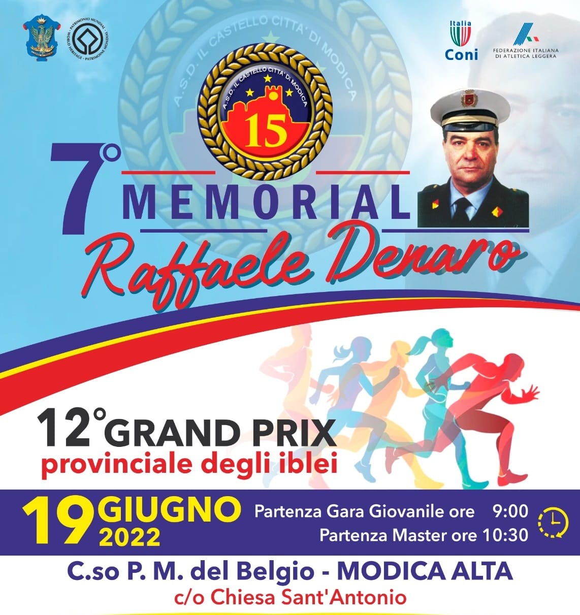Memorial “Raffaele Denaro”, domani mattina a Modica Alta la settima edizione