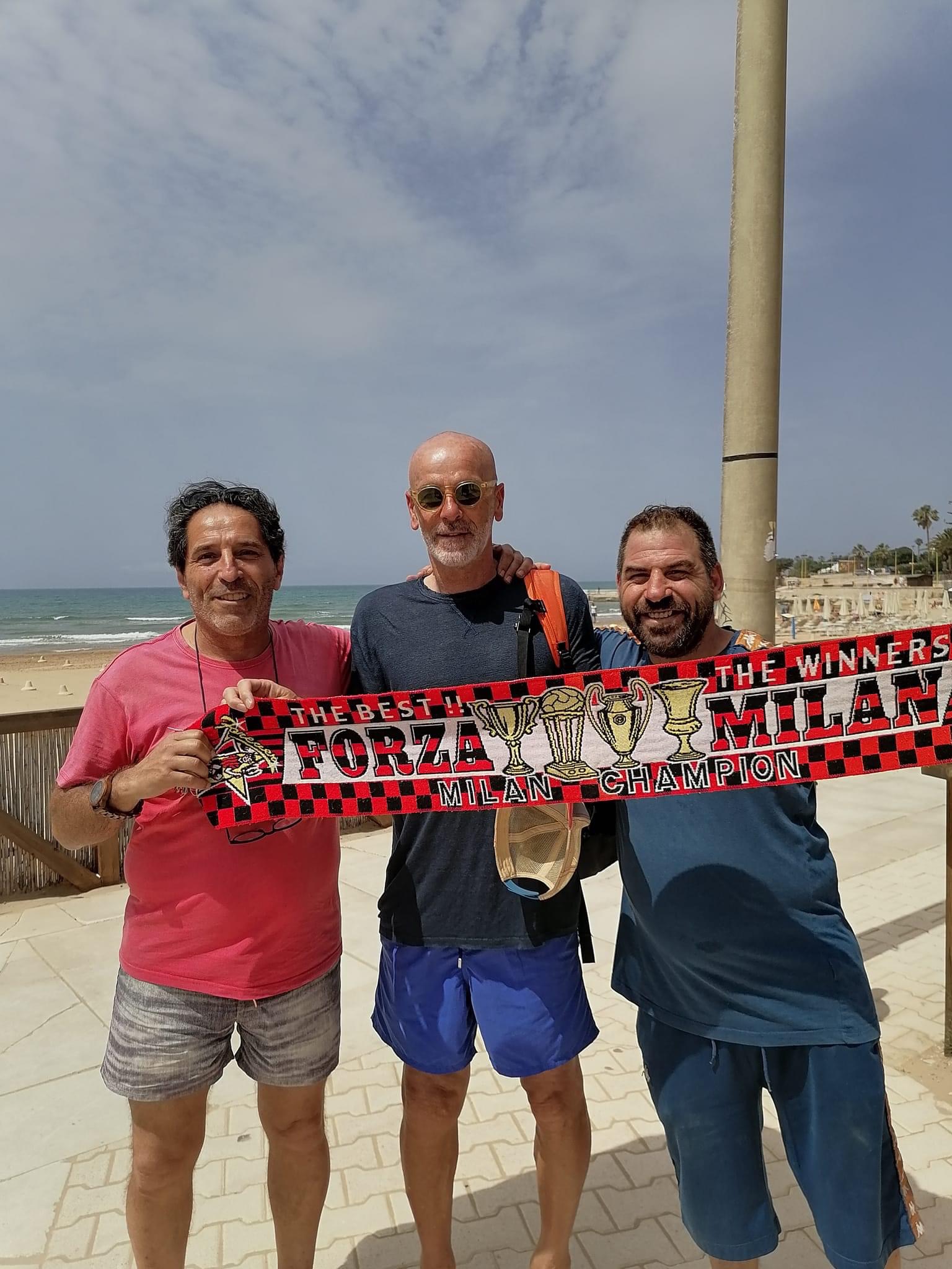 Marina di Modica: avvistato Mister Pioli, l’allenatore del Milan che ha vinto lo scudetto