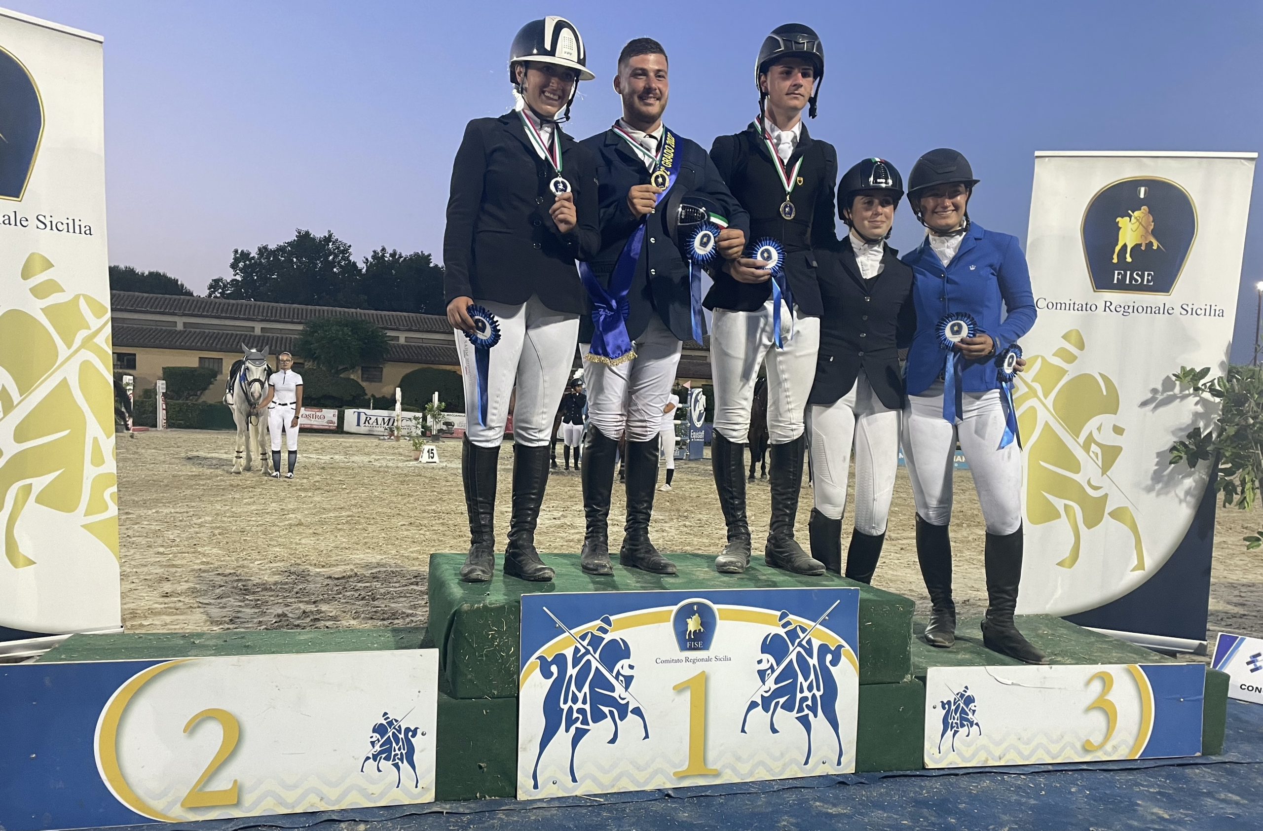 Carabotta nuovo campione regionale salto ostacoli, la ragusana Gaia Barone oro nel primo grado assoluto