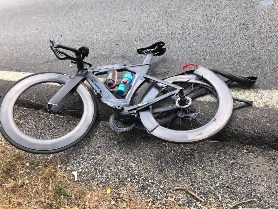 Incidente stradale sulla Modica – Rosolini, scontro auto – bici, cinquantacinquenne in codice giallo