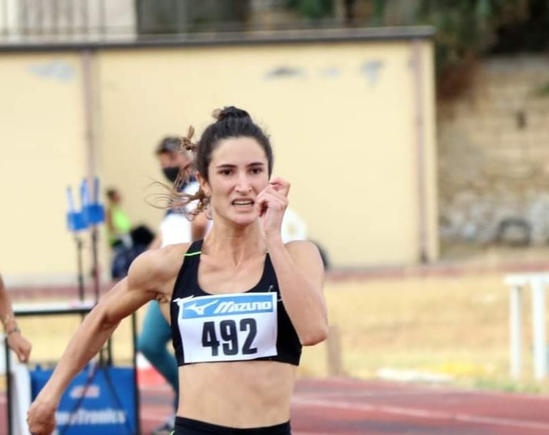 Atletica: Megane Aprile della Running Modica sotto i 12” nei 100 metri, in pole ai campionati Italiani di giugno