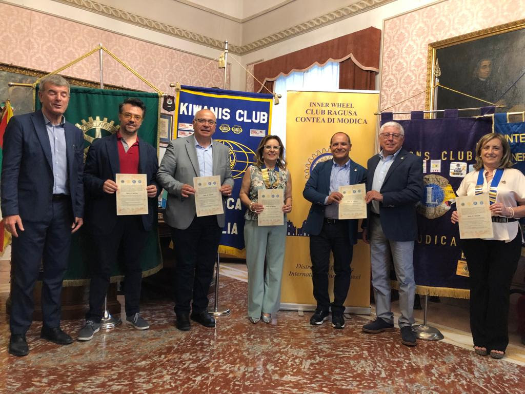 Modica, cinque club service firmano patto di amicizia sulla scia del “Celebrate Community”