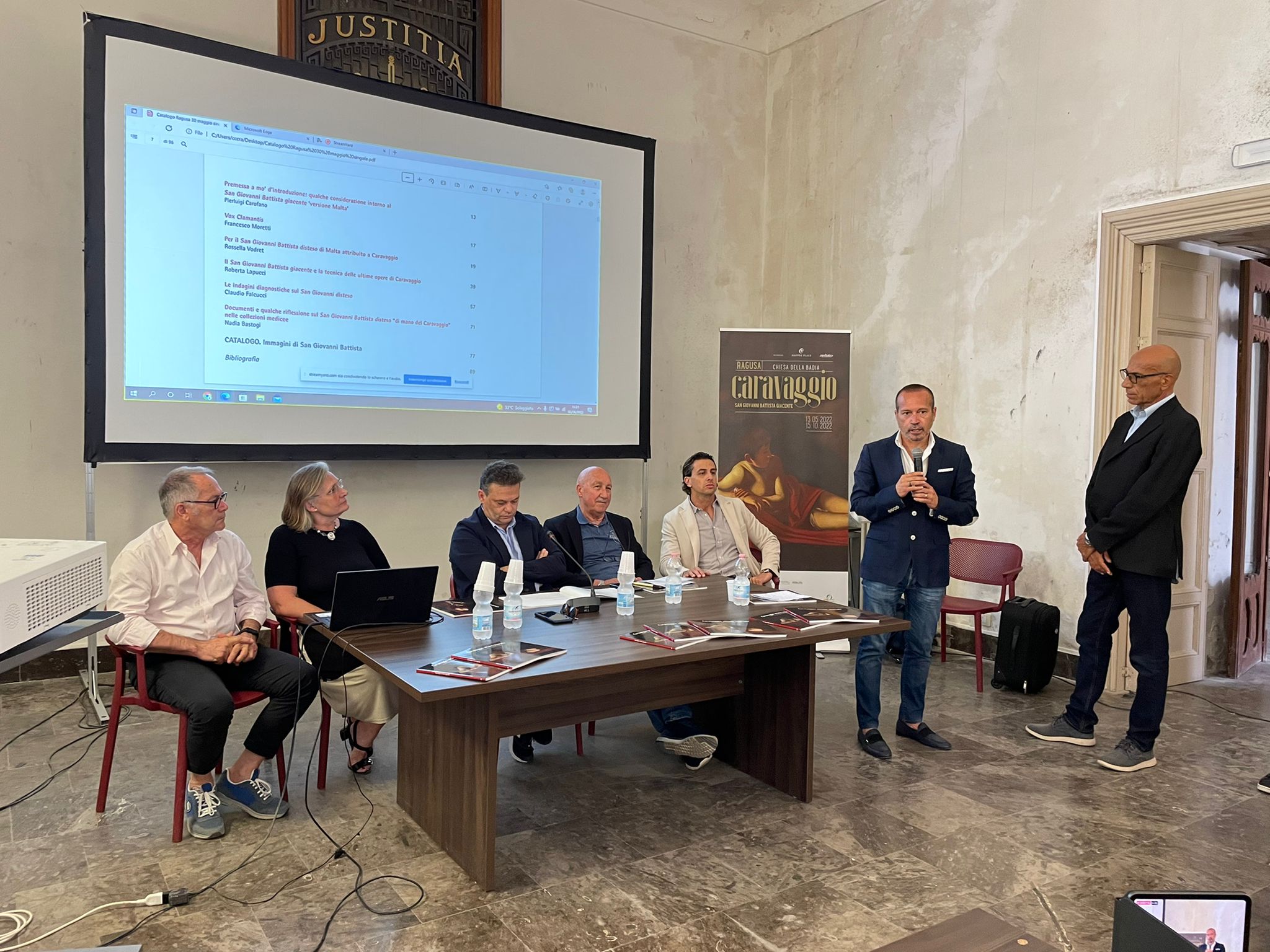 Ragusa, esperti e studiosi a confronto nel simposio: ” Più Caravaggio di così non si può”