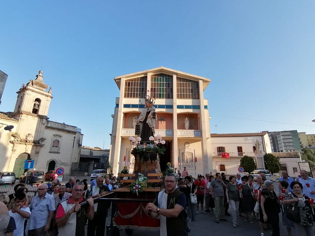 Ragusa: Madonna del Carmelo, domenica la processione con il simulacro