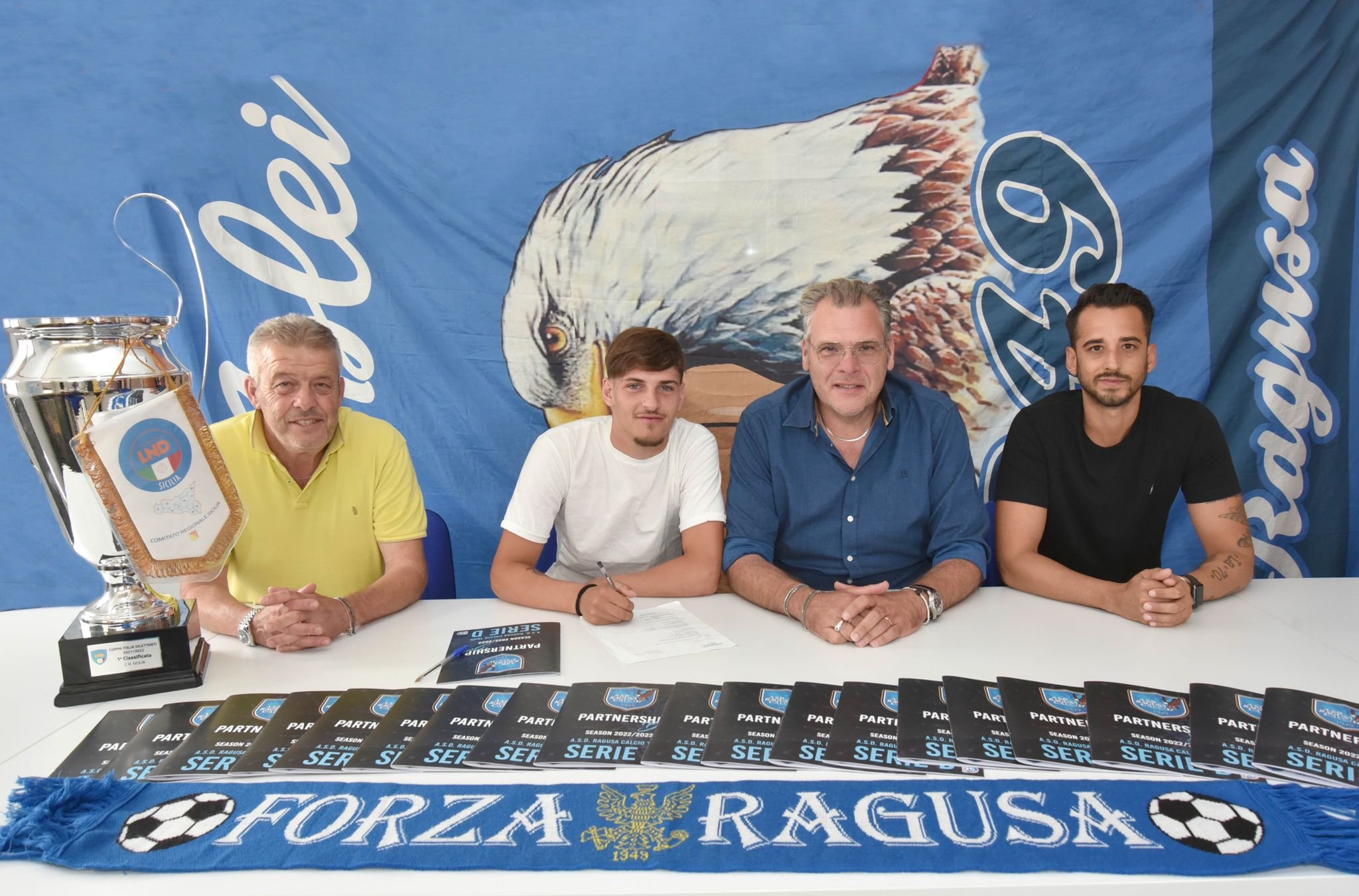 Altro “colpo” del Ragusa Calcio, Matteo Fichera è un nuovo attaccante azzurro, squadra iscritta in D