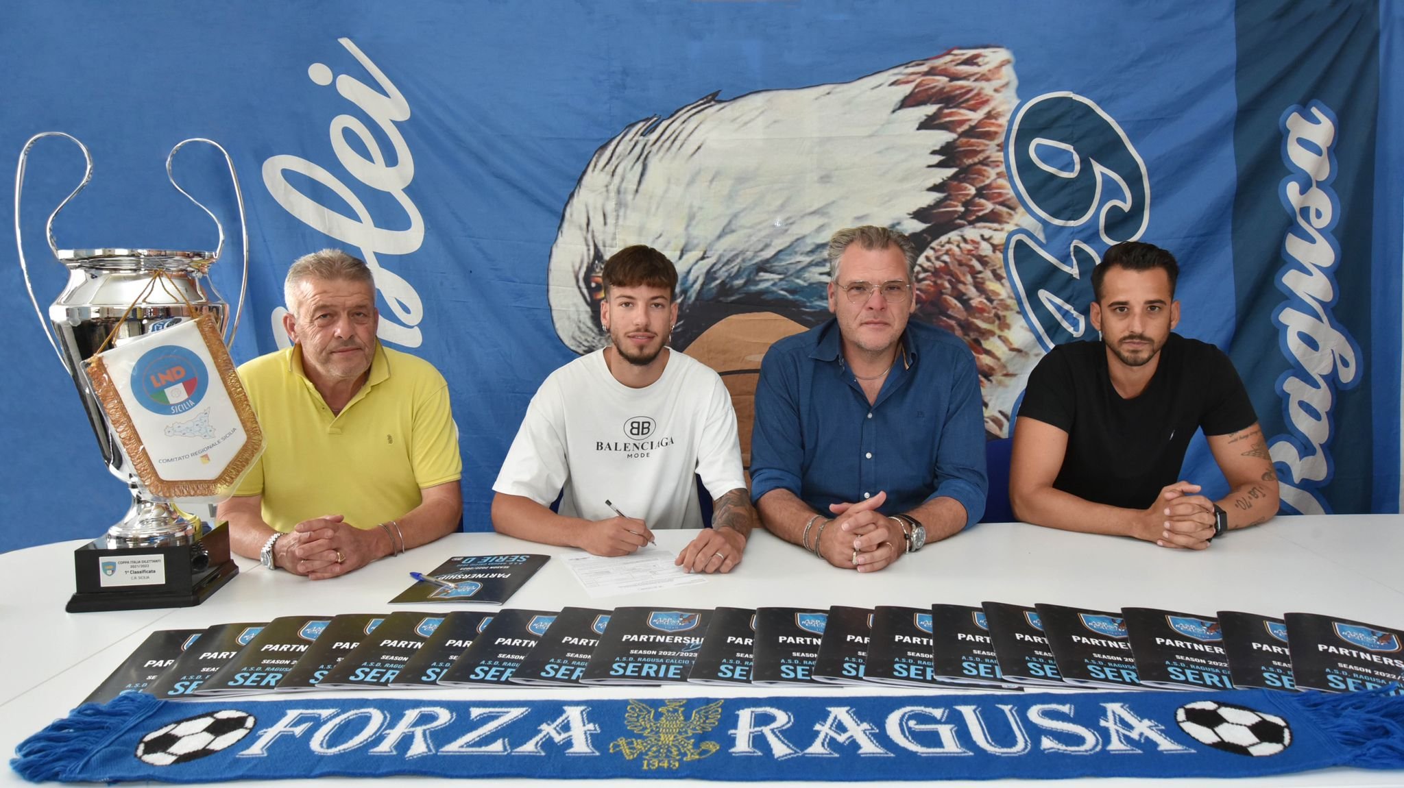 Ragusa Calcio: Giordano Santapaola è un nuovo centrocampista degli azzurri, “Ho accettato senza esitazioni”
