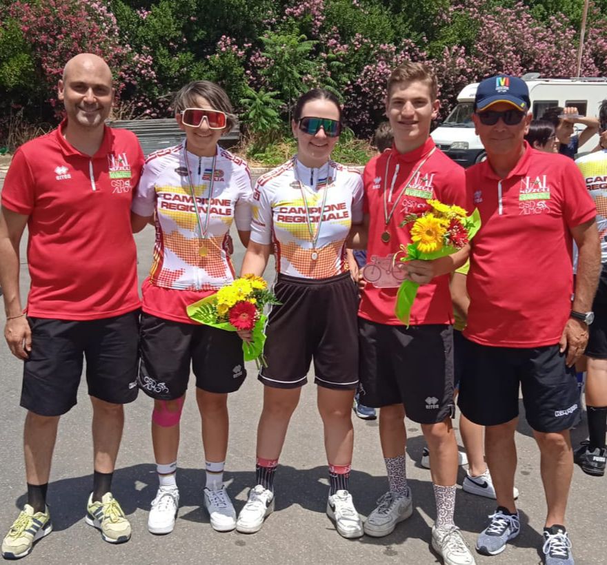 Ciclismo: Gsd Almo Nial Nizzoli fa incetta di titoli regionali anche a Caltanissetta