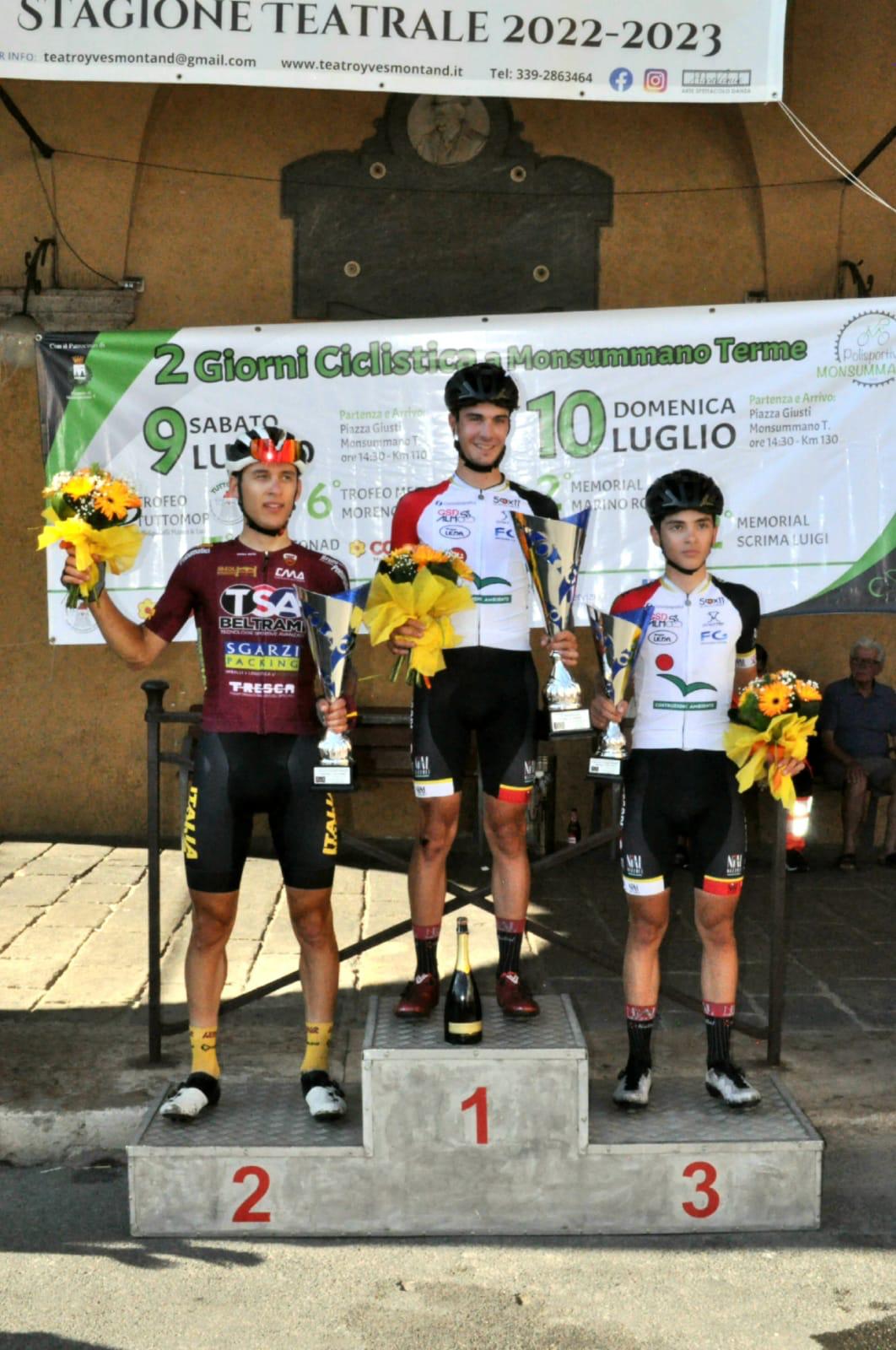 Ciclismo: per il Gsd Almo Nial Nizzoli, in Toscana arrivano un oro e un bronzo nella categoria juniores