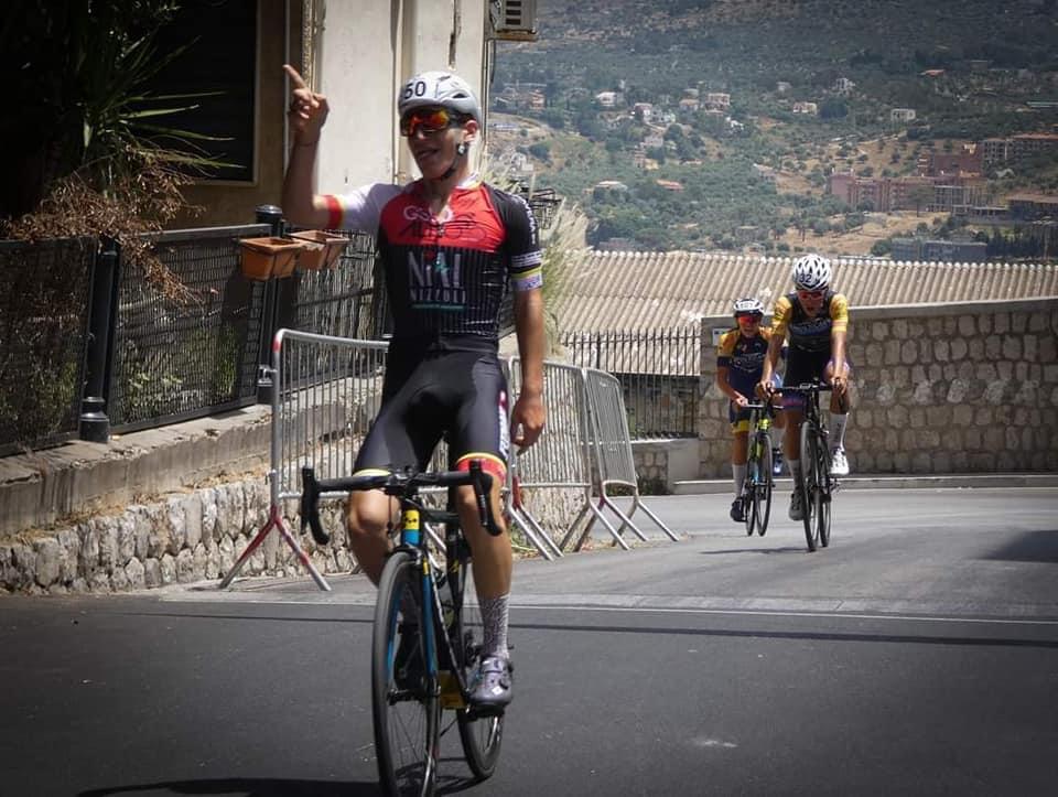 Ciclismo: al II° trofeo delle Terme Sport Web Sicilia è trionfo per Luca Brancato della Gsd Almo Nial Nizzoli