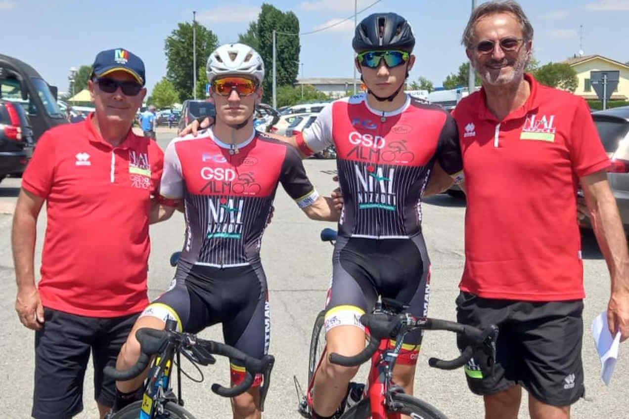 Ciclismo: buone prestazioni degli atleti Almo Nial Nizzoli nella trasferta in Emilia Romagna