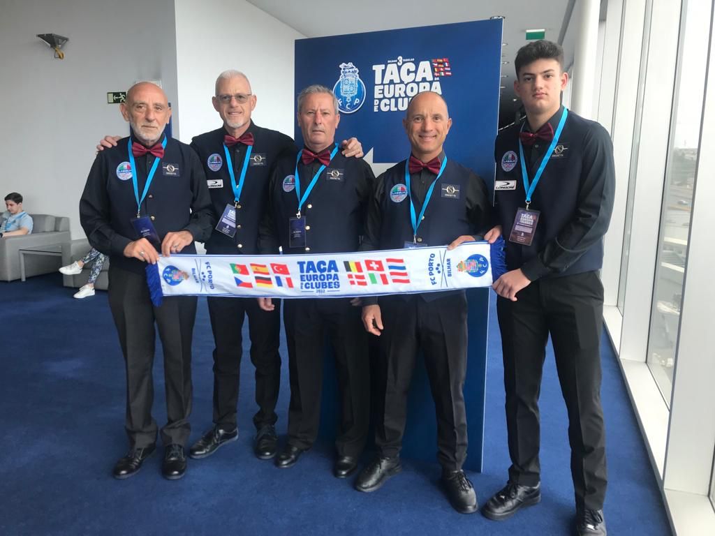 Biliardo: bella esperienza degli atleti de “La Biglia” alla Coppa Europea di Carambola a 3 sponde di Porto