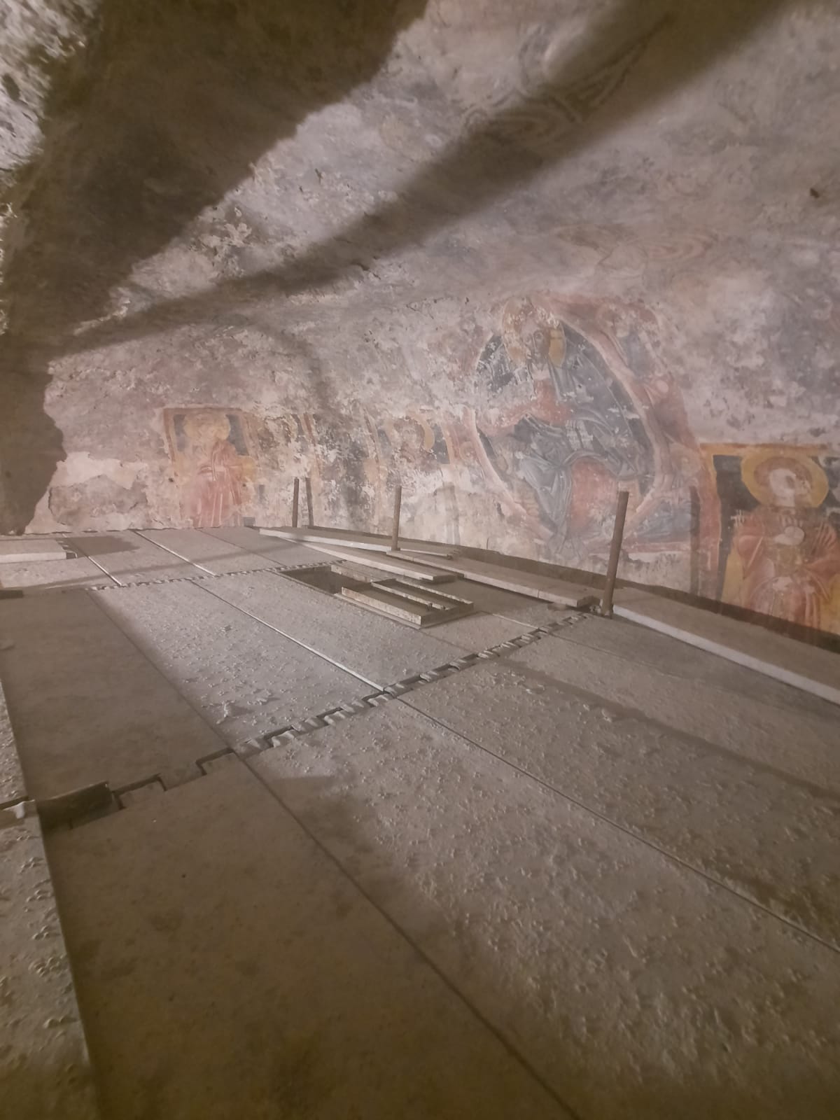 Ecco come procedono a Modica i lavori di restauro della chiesa rupestre di S. Nicolò inferiore