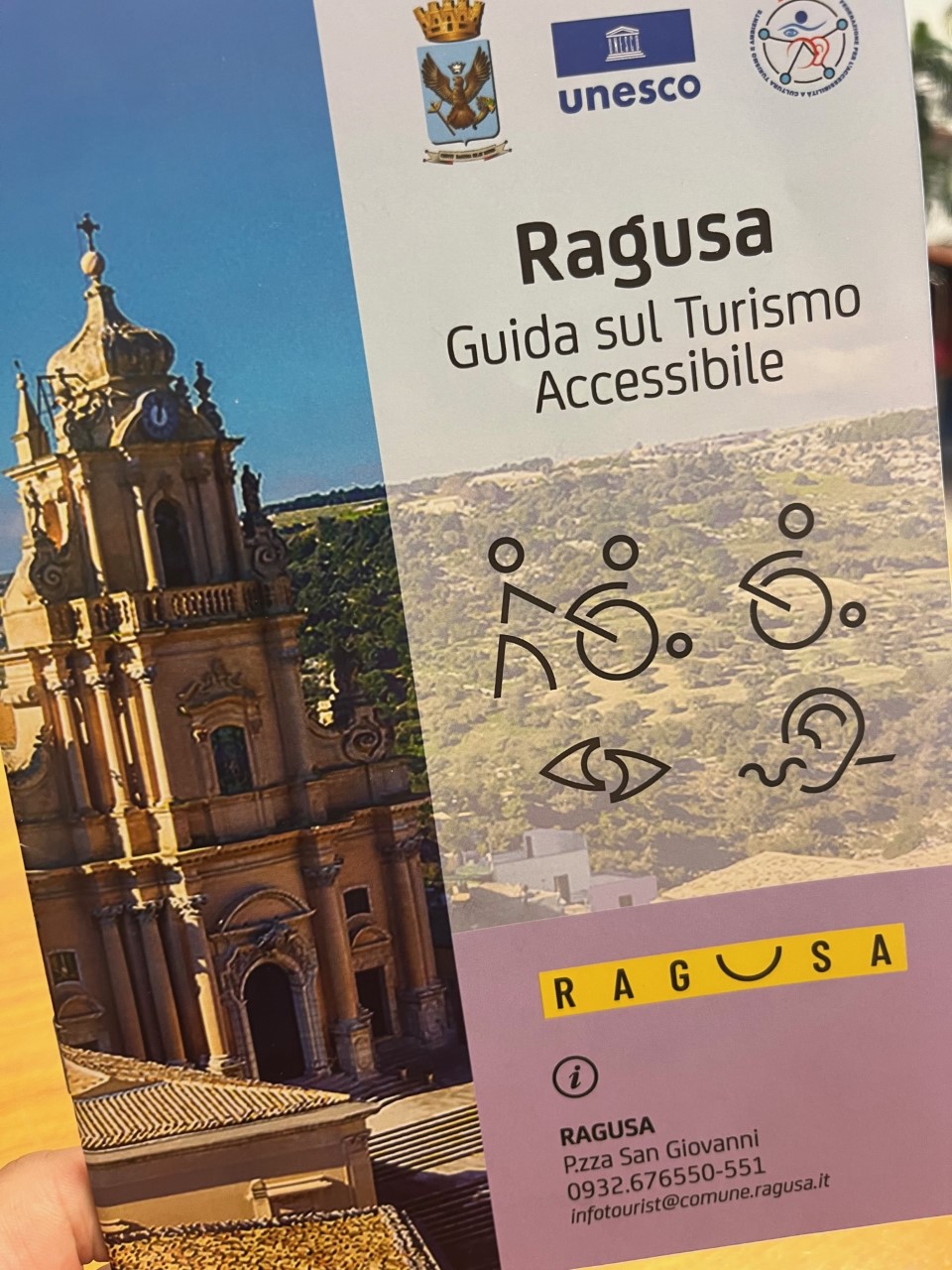 Turismo accessibile: a Ragusa nasce la prima guida dedicata
