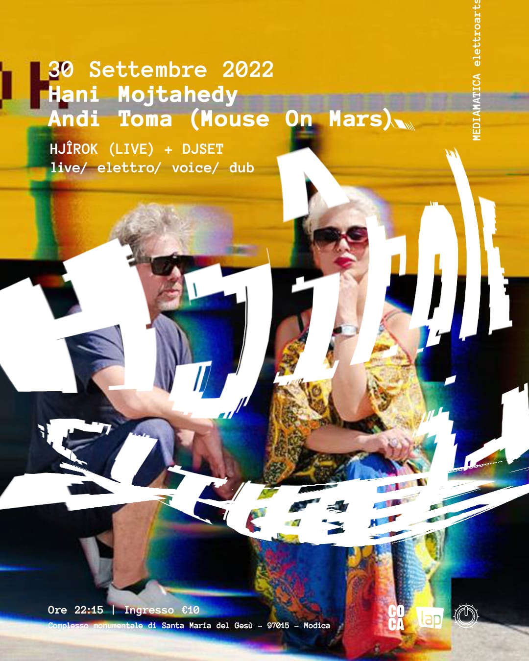 Modica: si chiude stasera al Complesso di Santa Maria del Gesù il progetto di Mediametica con Hani Mojtahedy& Andi Toma