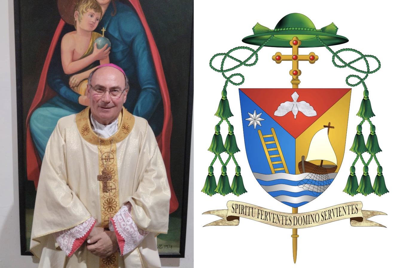 Mons Angelo Giurdanella, Vescovo di Mazara del Vallo, ha scelto il suo stemma e il suo motto. Ecco cosa significano